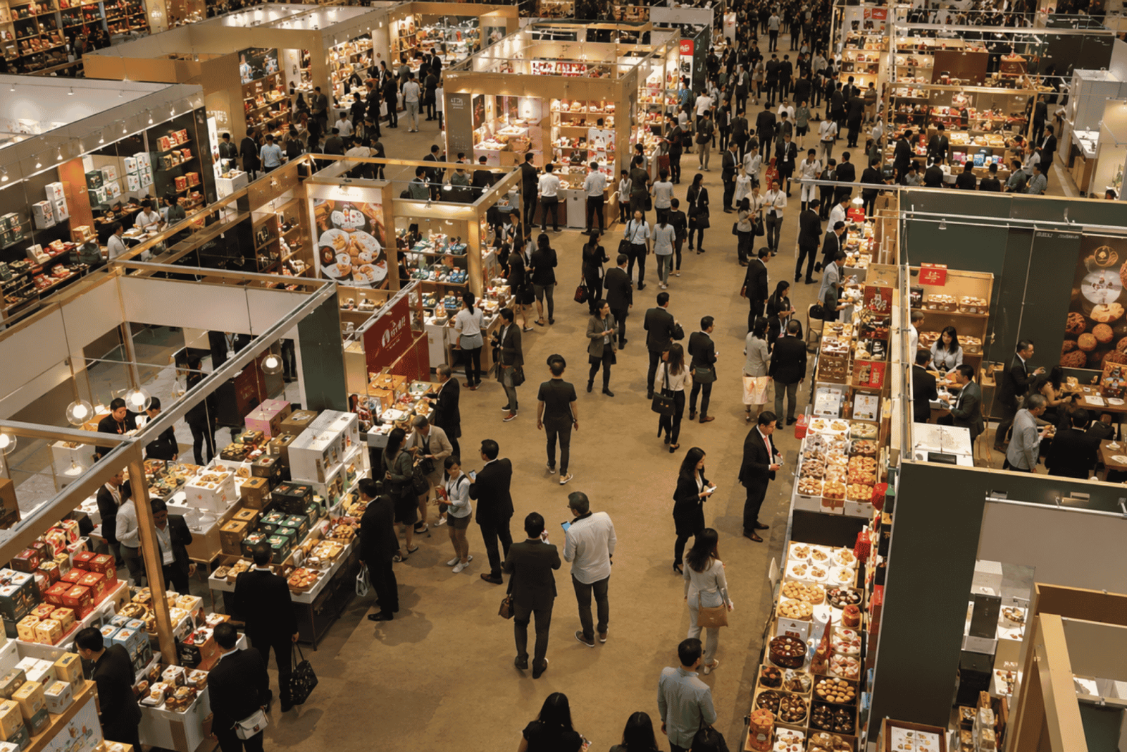 採購逛食品展，通常不會每一款新品都從零開始研究。