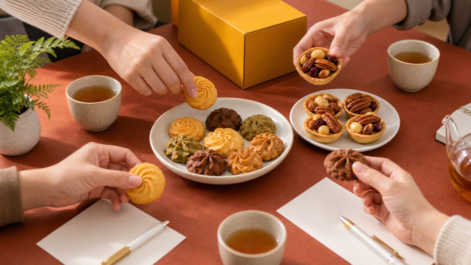 鴻鼎菓子的台灣黑熊國民曲奇餅與專利包心曲奇餅，正好有這些可被看見的差異：一個適合正式分享，一個適合製造口感驚喜。